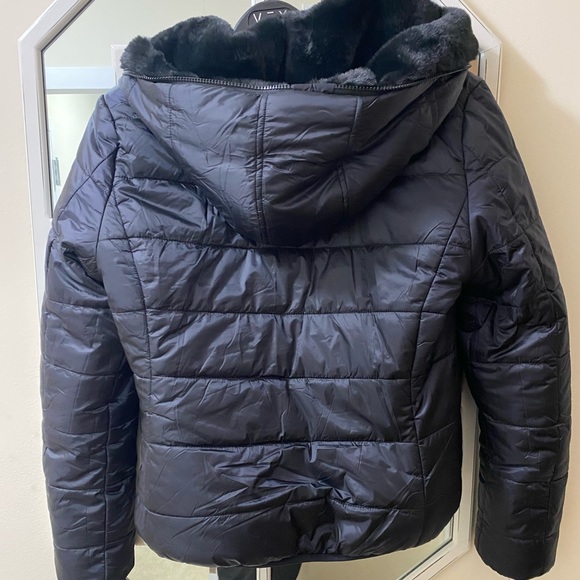 Alexa Reversible Faux Fur Jacket Size M 